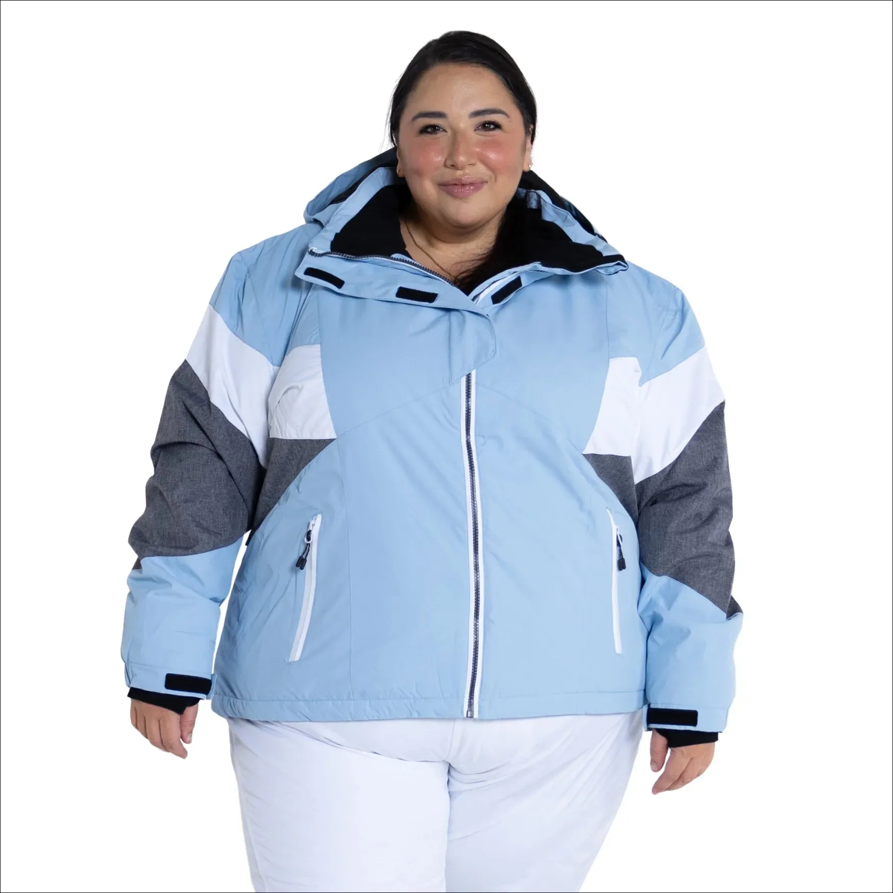 Snow Country Outerwear Women’s Plus Size Ski Jacket Coat 1X-6X Moonlight Insulated Winter