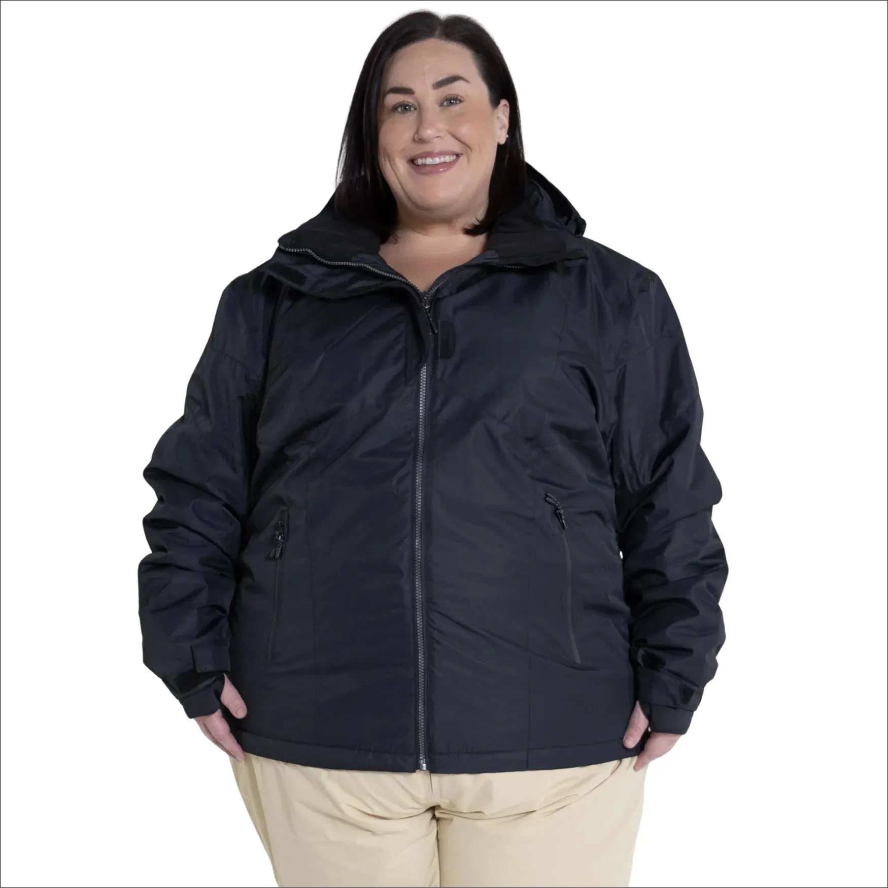 Snow Country Outerwear Women’s Plus Size Ski Jacket Coat 1X-6X Moonlight Insulated Winter