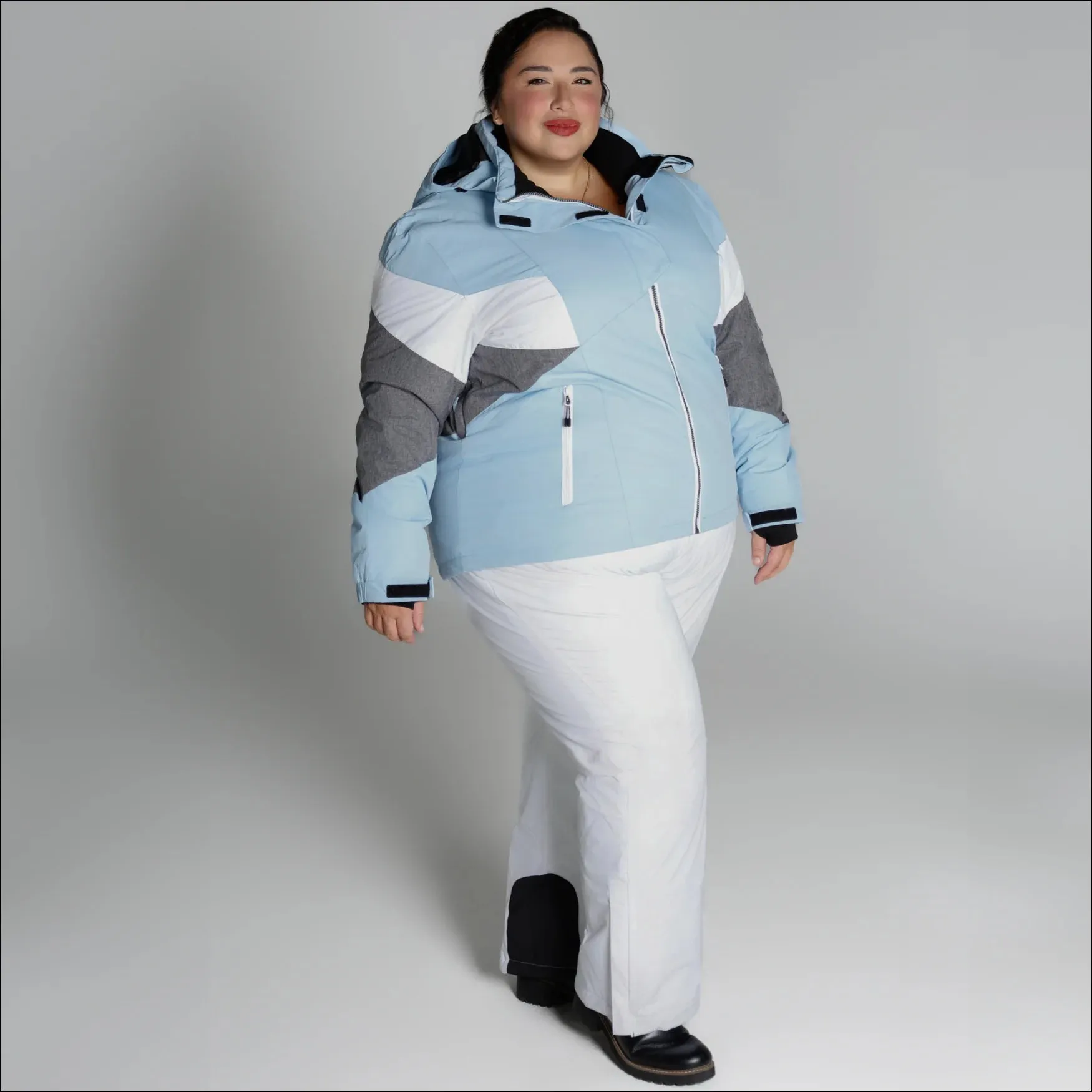 Snow Country Outerwear Women’s Plus Size Ski Jacket Coat 1X-6X Moonlight Insulated Winter