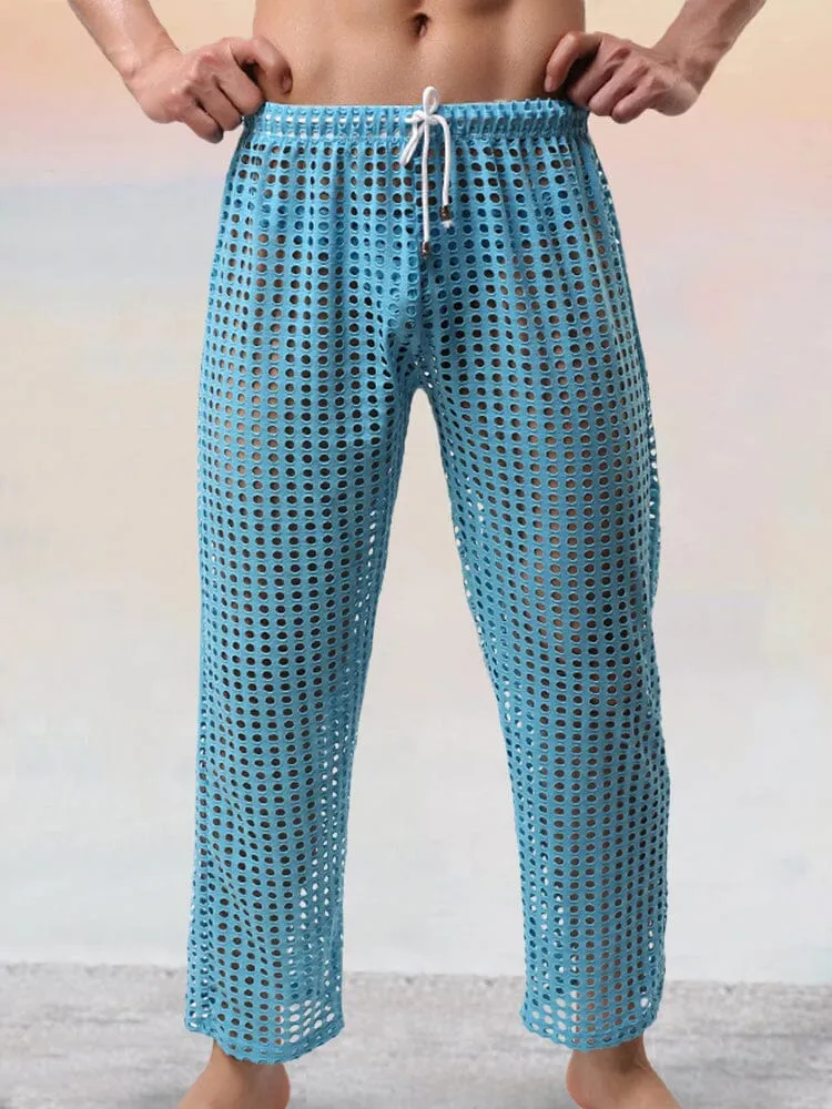 Stylish Cutout Drawstring Pants