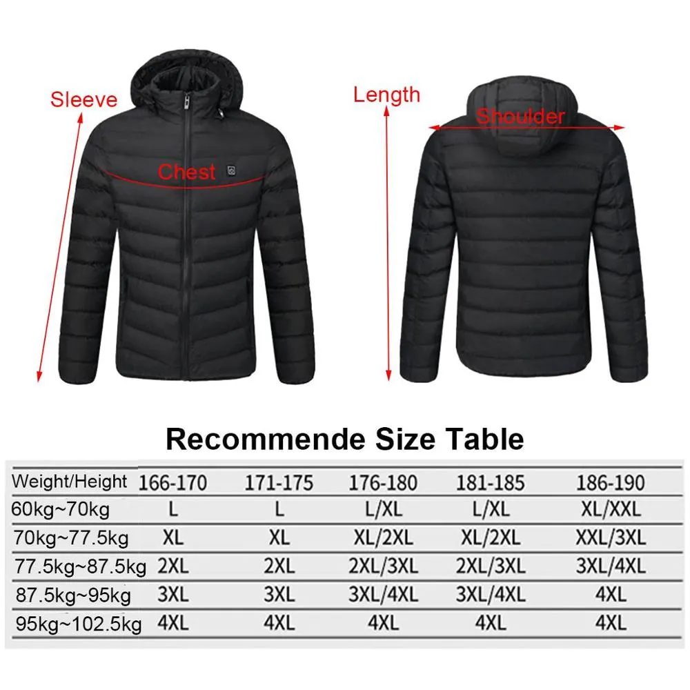 USB Heating Padded Jackets