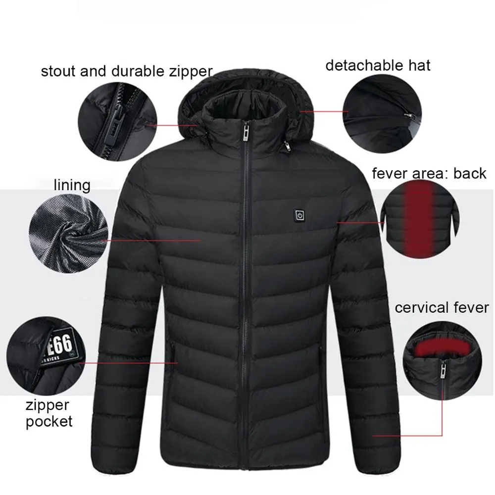 USB Heating Padded Jackets