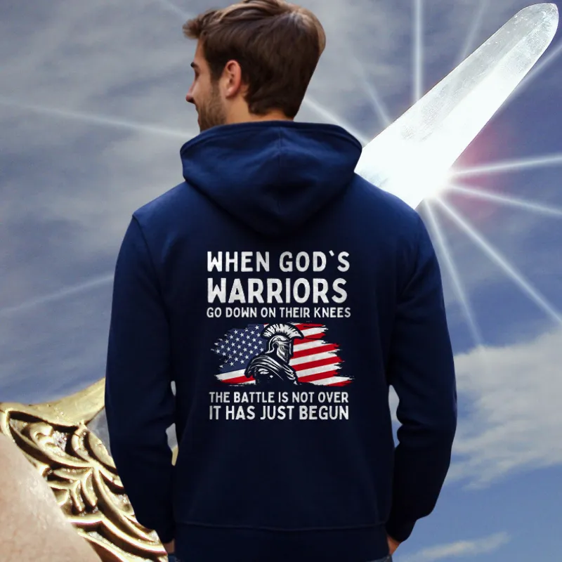 When God's Warriors | Christian Men's Hoodies