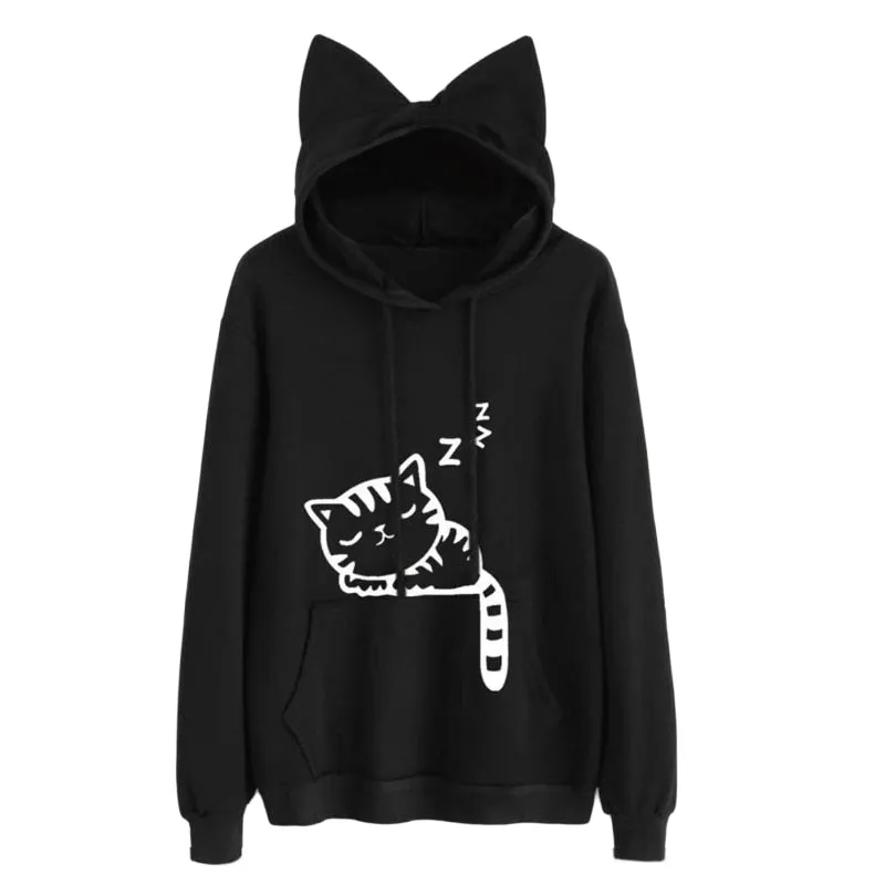 Women Printed Hoodies/Sweatshirt