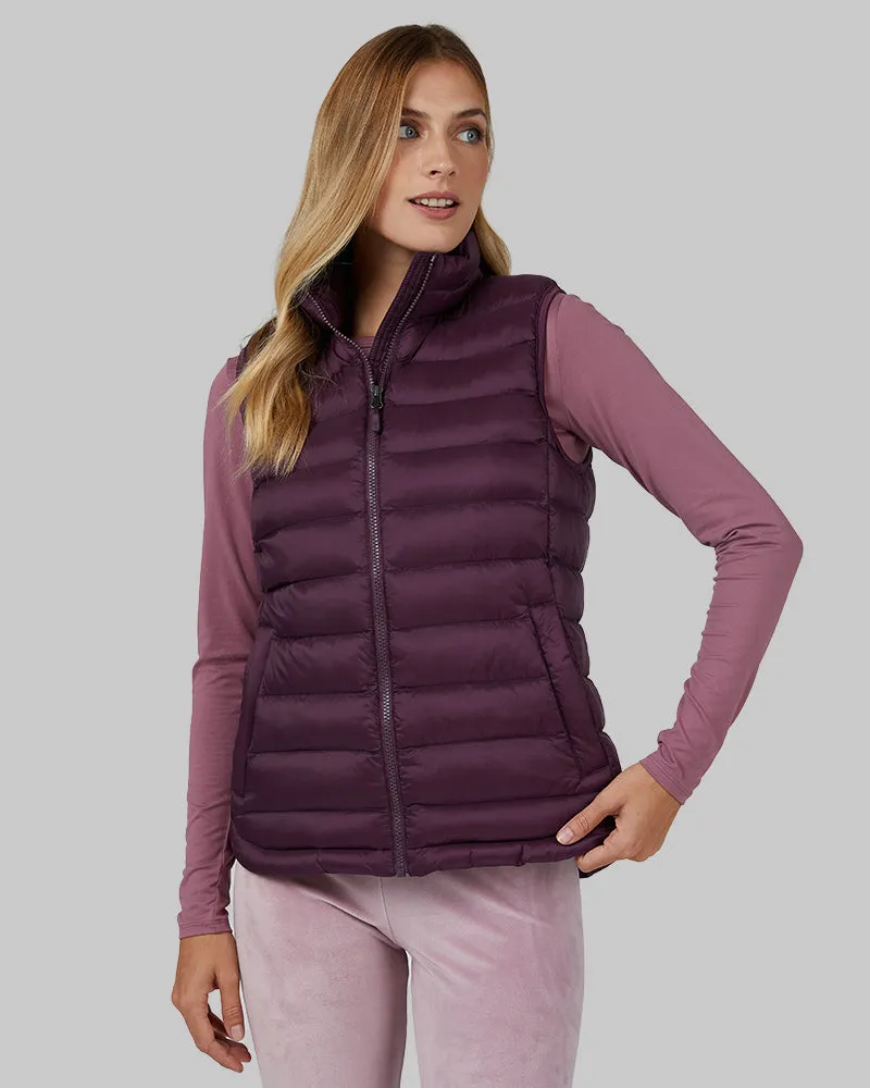 WOMEN'S LIGHTWEIGHT POLY-FILL PACKABLE VEST