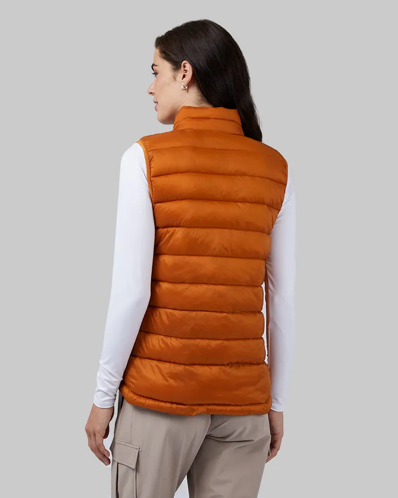 WOMEN'S LIGHTWEIGHT POLY-FILL PACKABLE VEST