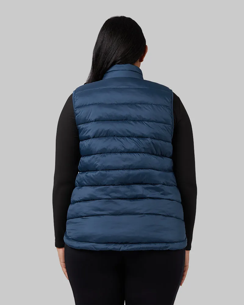 WOMEN'S LIGHTWEIGHT POLY-FILL PACKABLE VEST