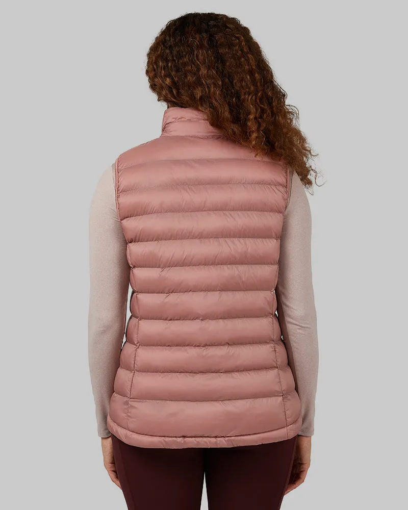 WOMEN'S LIGHTWEIGHT POLY-FILL PACKABLE VEST