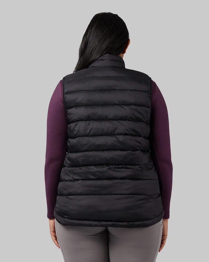 WOMEN'S LIGHTWEIGHT POLY-FILL PACKABLE VEST