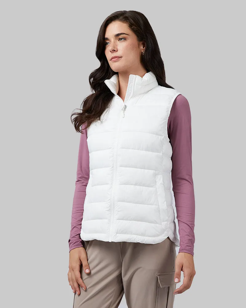 WOMEN'S LIGHTWEIGHT POLY-FILL PACKABLE VEST