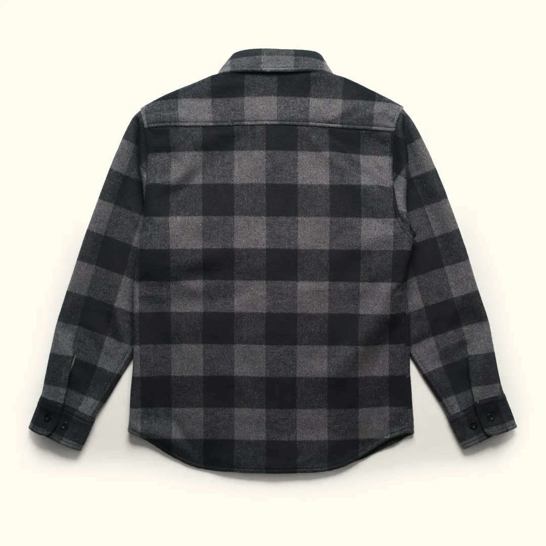 Yukon Wool Shirt Jac | Gray and Black